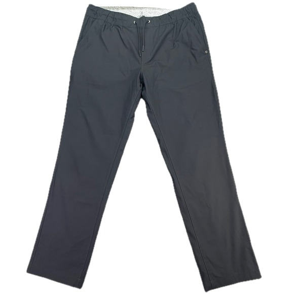 Vuori Other - Vuori Meta Pant Mens XL Black Elastic Waist Drawstring Performance Trousers V463